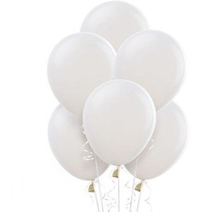 Balony Biały Mat Matowe Balony Pastel 100 Modne Inna marka