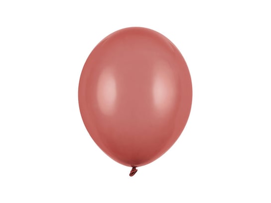 Balony boho Strong 23 cm, Pastel Burgundy 10 szt PartyPal