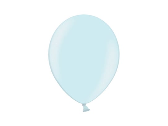 Balony, Celebration Metalic, błękitne, 12", 100 sztuk PartyDeco