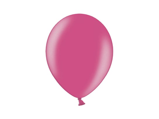 Balony, Celebration Metalic, różowe, 12", 100 sztuk PartyDeco