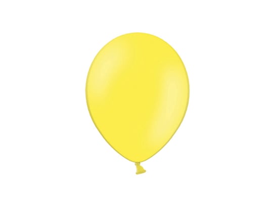 Balony, Celebration Pastel, żółte, 9", 100 sztuk PartyDeco