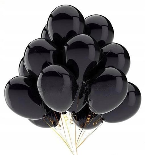 Balony Czarne Duże Mocne I Profesjonalne 50Szt Inna marka