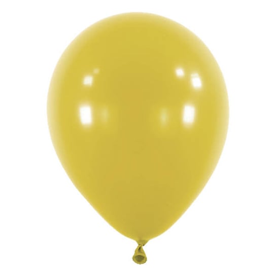 Balony Decorator Fashion Mustard, Musztardowy 12cm, 100 szt. Amscan