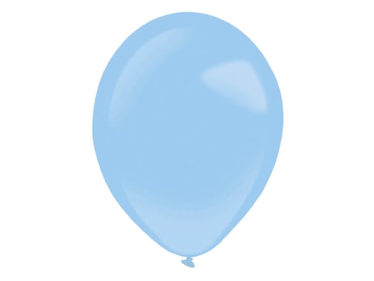 Balony dla dekoratorów lateksowe pastelowe - błękitne - 28 cm - 50 szt. Amscan