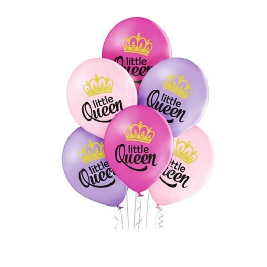 Balony Dla Księżniczki Little Queen, 6 Szt. BELBAL