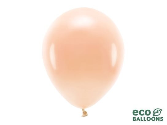 Balony eco pastelowe, brzoskwiniowe, 30 cm, 10 sztuk PartyDeco
