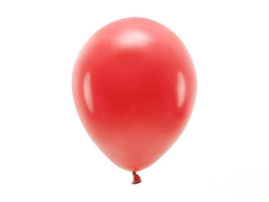 Balony eco, pastelowy czerwony, 10 sztuk PartyDeco