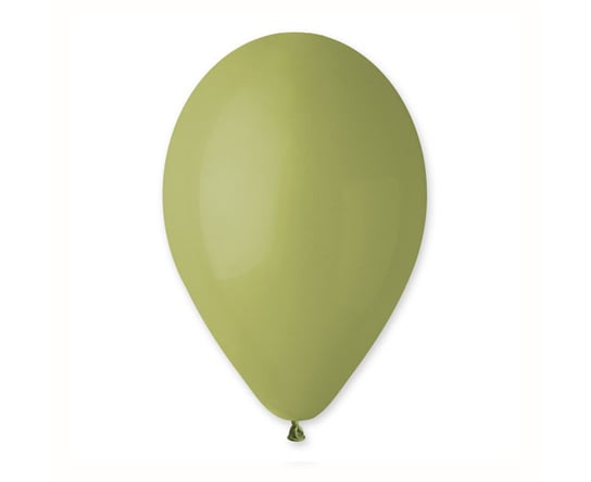 Balony G110 Pastel 12 Cali - Zielone Oliwkowe 98/ 100 Szt. Gemar