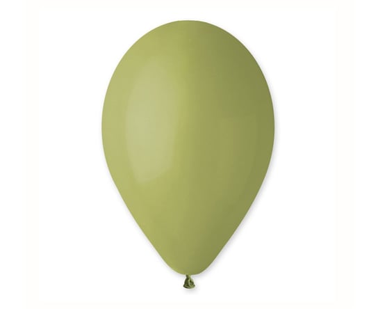 Balony G120 Pastel 13" - Zielone Oliwkowe 98/ 50 Szt. Gemar