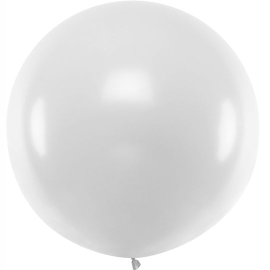 Balony G150 pastel 19 cali białe 5 szt. somgo
