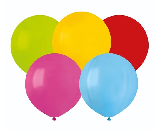 Balony G150 Pastel 19" - Różnokolorowe 80/ 50 Szt. Gemar