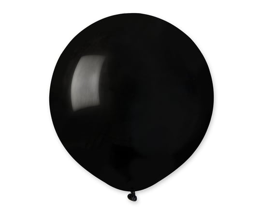 Balony G19 pastel 19" - Black 014 / 25 szt. Inna marka