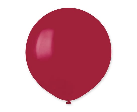 Balony G19 pastel 19" - Burgundy 047 / 25 szt. Inna marka