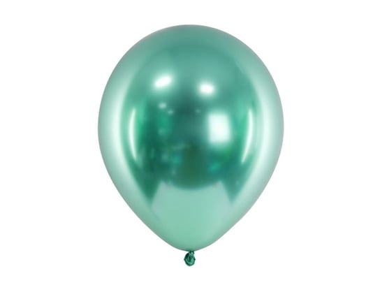 Balony Glossy 30cm, butelkowa zieleń (1 op. / 10 szt.) Party Deco