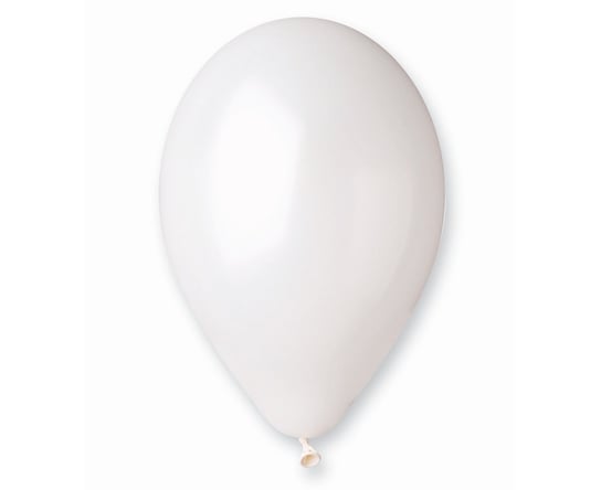 Balony Gm120 Metal 13" - Perłowo-Biały 29 / 50 Szt. Gemar