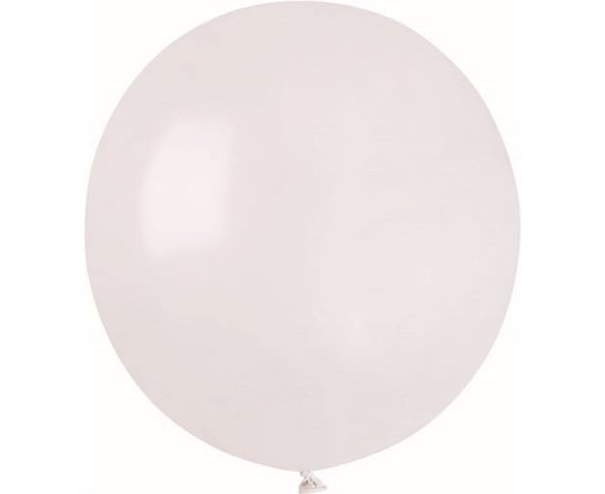 Balony GM150 metal, perłowo-białe, 19", 50 sztuk GODAN