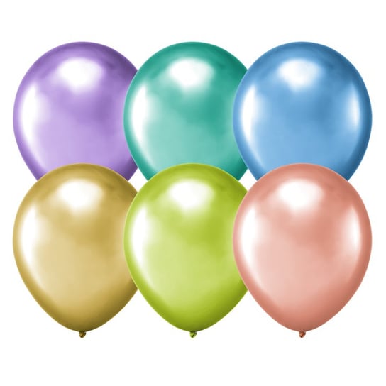 Balony Kolorowe Lateksowe 27Cm 50Szt Urodzinowe Inna marka