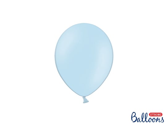Balony lateksowe, 5", błękitne, 100 sztuk Strong