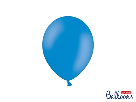 Balony lateksowe, 9", niebieskie, 100 sztuk Strong