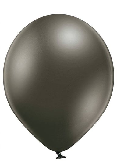 Balony lateksowe B105 Glossy Anthracite 30cm, 100 sztuk BELBAL