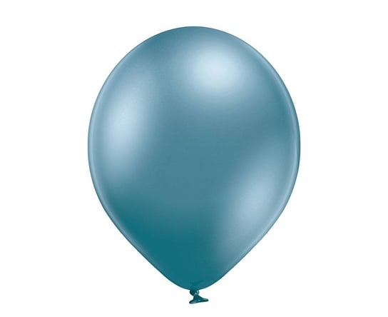 Balony lateksowe B105 Glossy Blue niebieskie 30cm, 50 sztuk BELBAL
