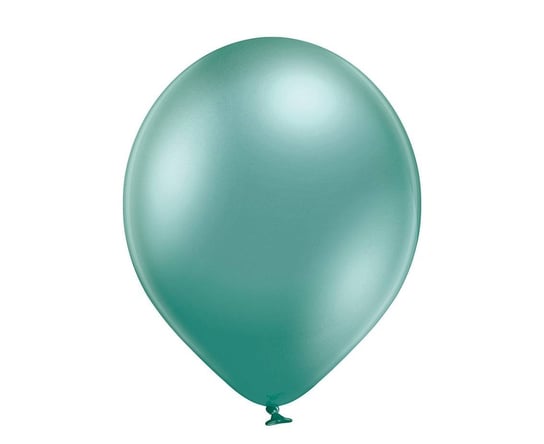 Balony lateksowe B105 Glossy Green zielone 30cm, 50 sztuk BELBAL