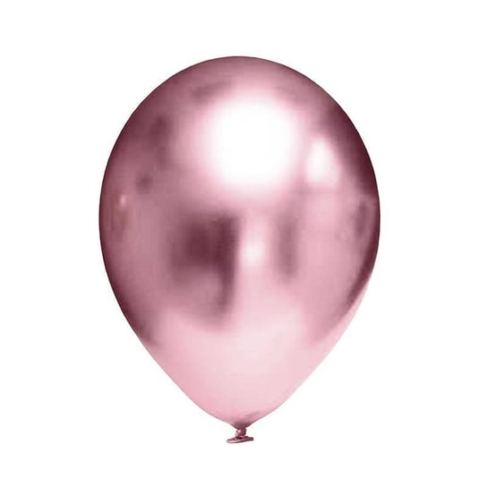 Balony lateksowe Chrome różowe, 30cm, 6 szt. Inny producent