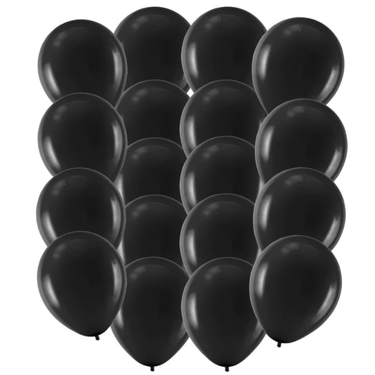 Balony lateksowe czarne 27 cm 50 szt. Inna marka