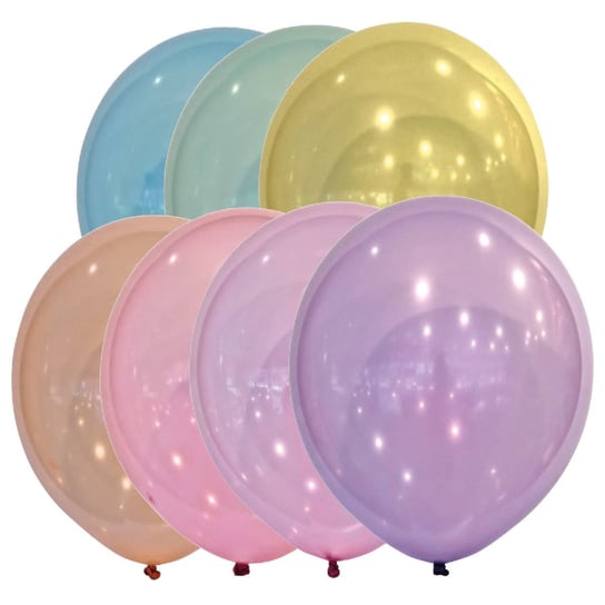 Balony lateksowe Decorator Droplets Kryształowe mix kolorów, 13cm, 100 szt. Amscan