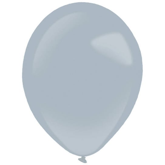 Balony lateksowe Decorator Fashion Pastelowe Szare 28cm, 50 szt. PartyPal