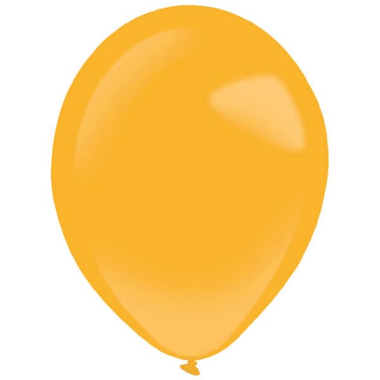 Balony Lateksowe Decorator Fashion Pomarańczowe 28Cm, 50 Szt. Amscan