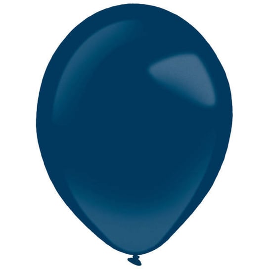 Balony Lateksowe Decorator Metaliczne Niebieskie 12cm, 100 Szt. AMSCAN