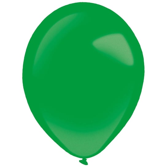 Balony lateksowe Decorator Metaliczne zielone 12cm, 100 szt. AMSCAN