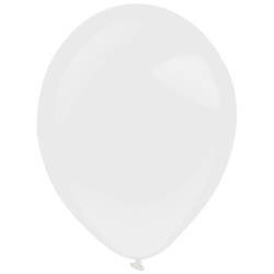 Balony lateksowe Decorator Pastelowe Białe, 12cm, 100 szt. Amscan