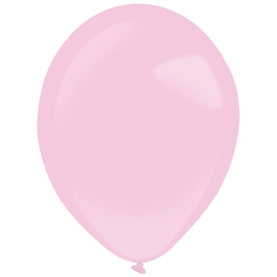 Balony lateksowe Decorator Pastelowe Fashion Różowe 35cm, 50 szt. Amscan