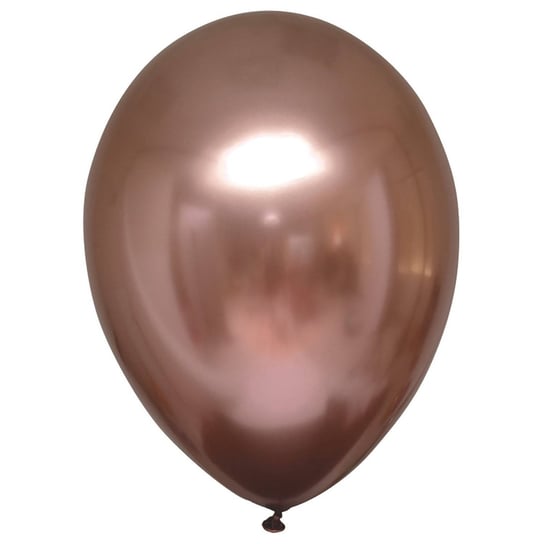 Balony lateksowe Decorator Satin Luxe Chrome Rose Gold 12cm, 100 szt. PartyPal