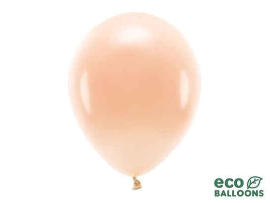 Balony lateksowe eco, brzoskwinia, 30 cm, 100 sztuk PartyDeco