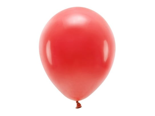 Balony lateksowe eco, czerwone, 30 cm, 100 sztuk PartyDeco