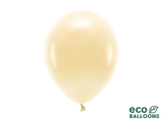 Balony lateksowe eco, jasna brzoskwinia, 26 cm, 100 sztuk Party Deco
