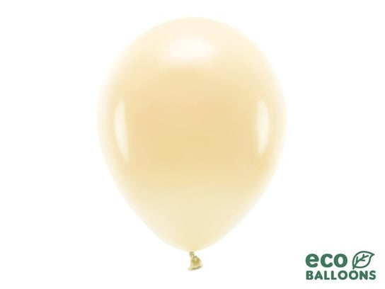 Balony lateksowe eco, jasna brzoskwinia, 30 cm, 100 sztuk Party Deco