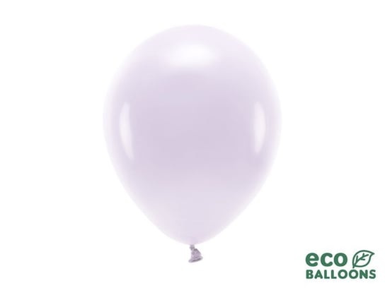 Balony lateksowe eco, jasny liliowy, 26 cm, 100 sztuk Party Deco