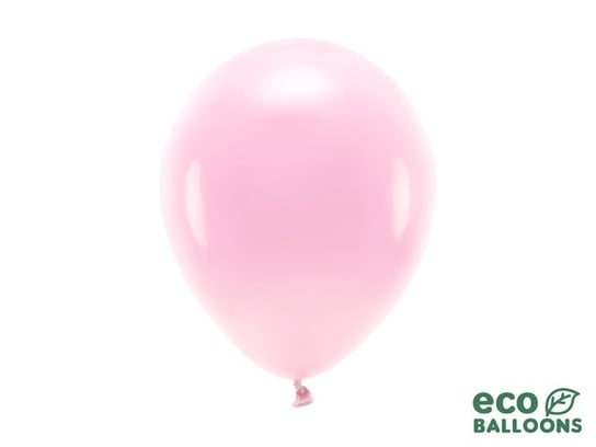 Balony lateksowe eco, jasny różowy, 26 cm, 100 sztuk Party Deco