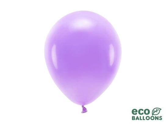 Balony lateksowe eco, lawendowe, 26 cm, 100 sztuk Party Deco