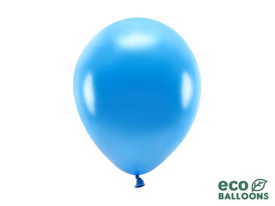 Balony lateksowe eco, niebieskie, 26 cm, 100 sztuk Party Deco
