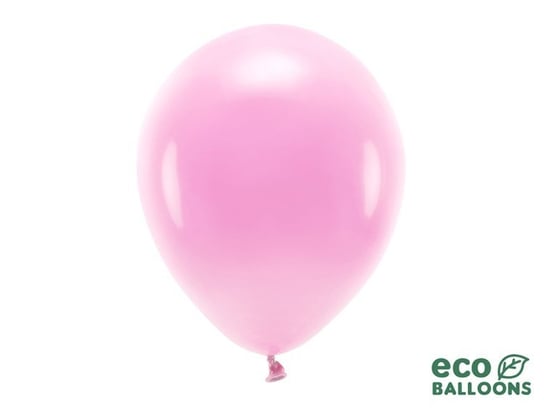 Balony lateksowe eco, różowe, 30 cm, 100 sztuk PartyDeco
