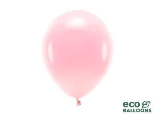 Balony lateksowe eco, rumiany różowy, 26 cm, 100 sztuk Party Deco