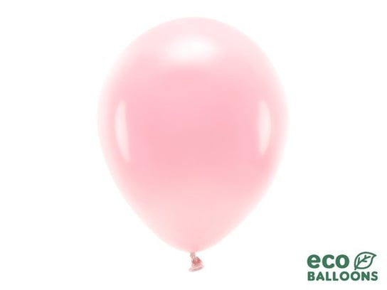 Balony lateksowe eco, rumiany różowy, 30 cm, 100 sztuk Party Deco