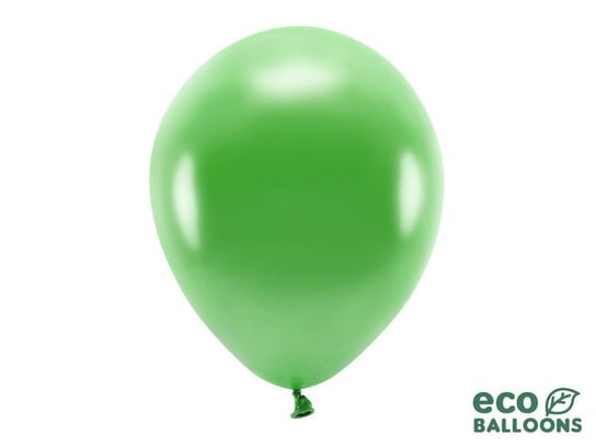 Balony lateksowe eco, zielona trawa, 30 cm, 100 sztuk Party Deco