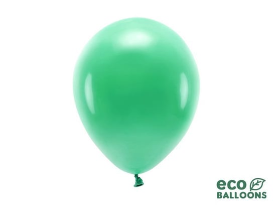 Balony lateksowe eco, zielone, 26 cm, 100 sztuk Party Deco