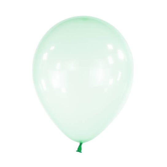 Balony lateksowe, Kryształowe Zielone, Decorator Droplets Green, 28cm, 50 szt. Amscan